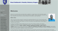 Desktop Screenshot of hollandfamilyhistory.co.uk